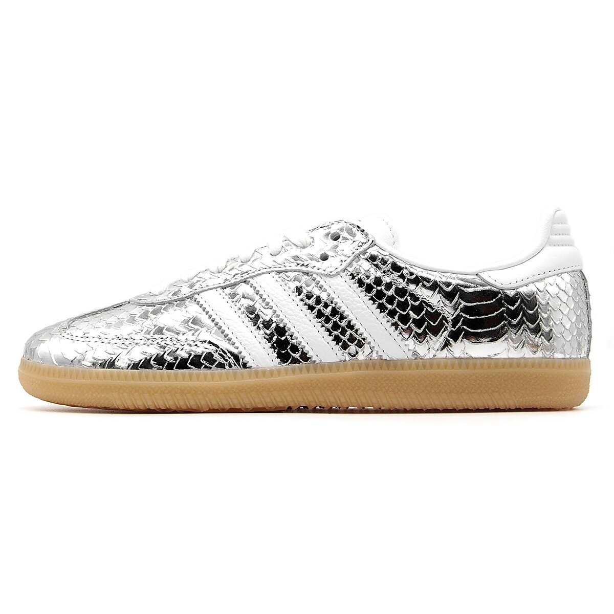 ADIDAS SAMBA OG W SILVER METALLIC/FTWR WHITE/GUM IH9016 アディダス サンバ OG W シルバー メタリック/ホワイト/ガム レディース