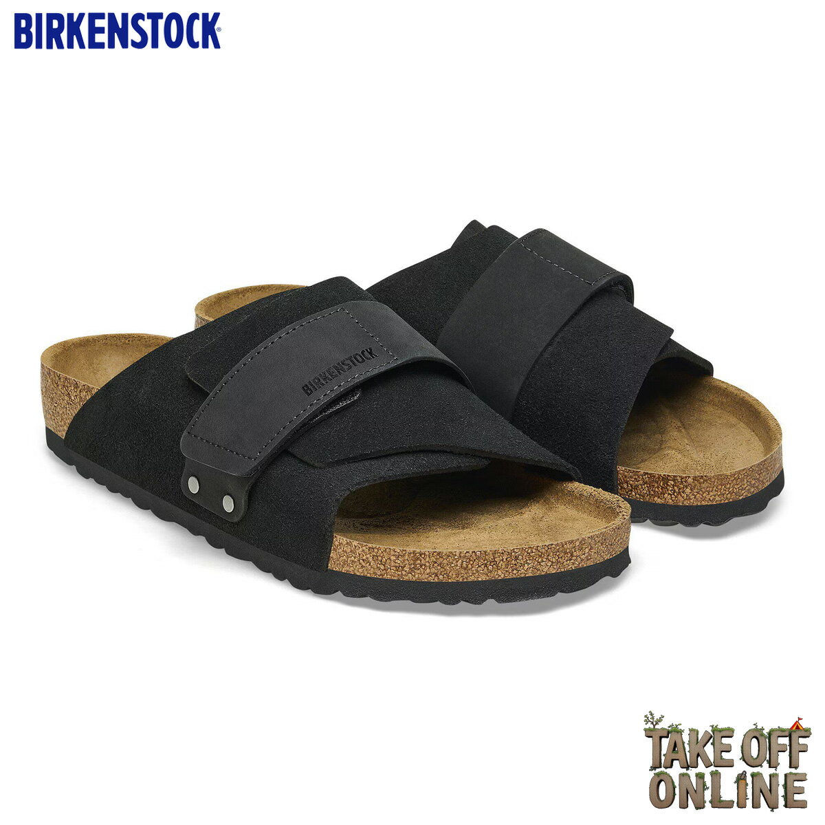 樂天商城 - BIRKENSTOCK KYOTO BLACK NARROW幅 1022566 ビルケンシュトック キョート ヌバック/スエードレザー ブラック スリム幅 レディース