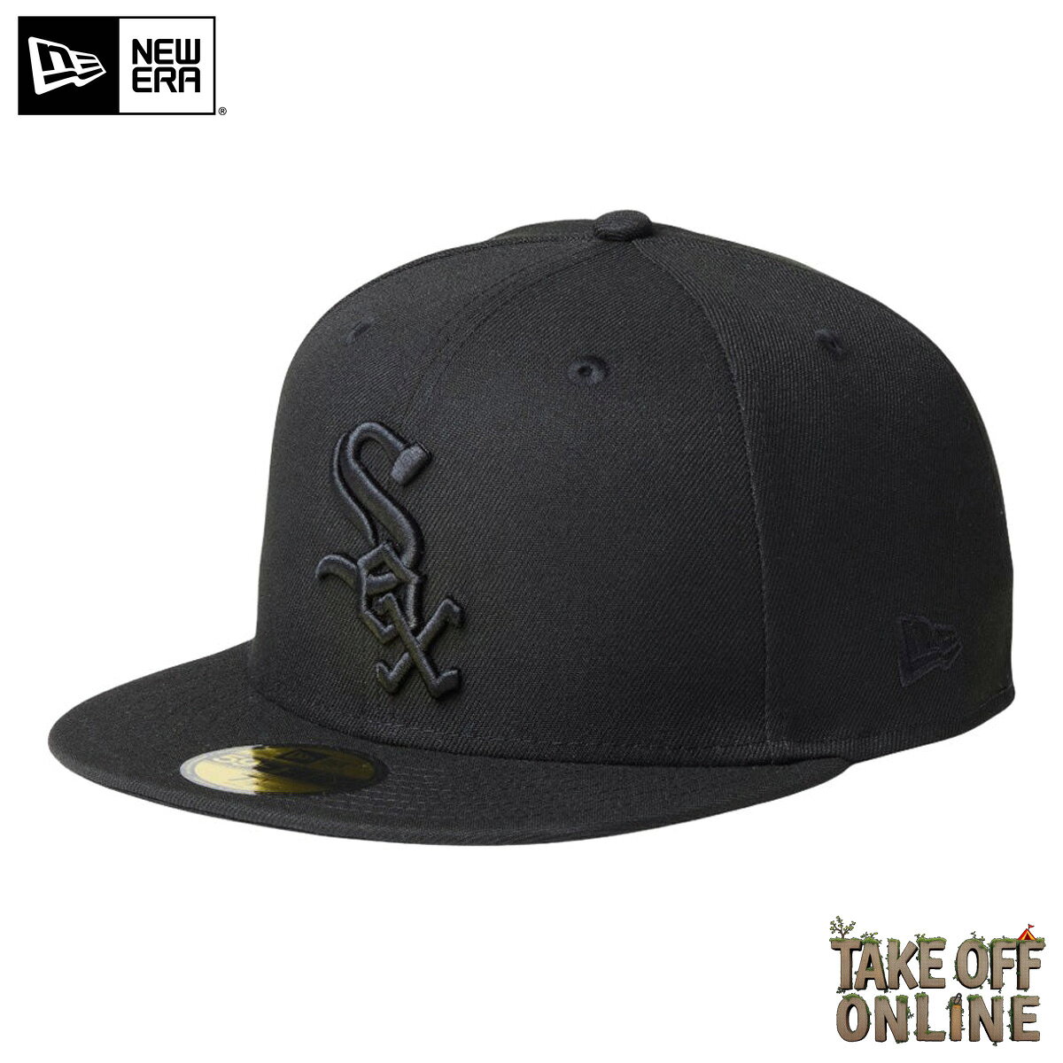 楽天市場】new era chicago white sox ブラックの通販
