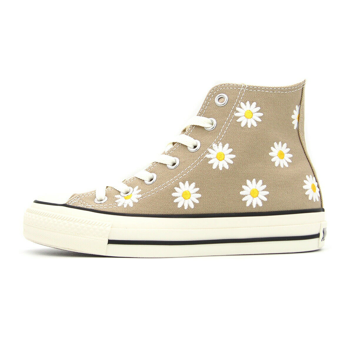 CONVERSE - CONVERSE ALL STAR (R) DAISYFLOWER HI BEIGE 1sd825(31311231) コンバース オールスター アール デイジーフラワー ハイ ベージュ レディース メンズ