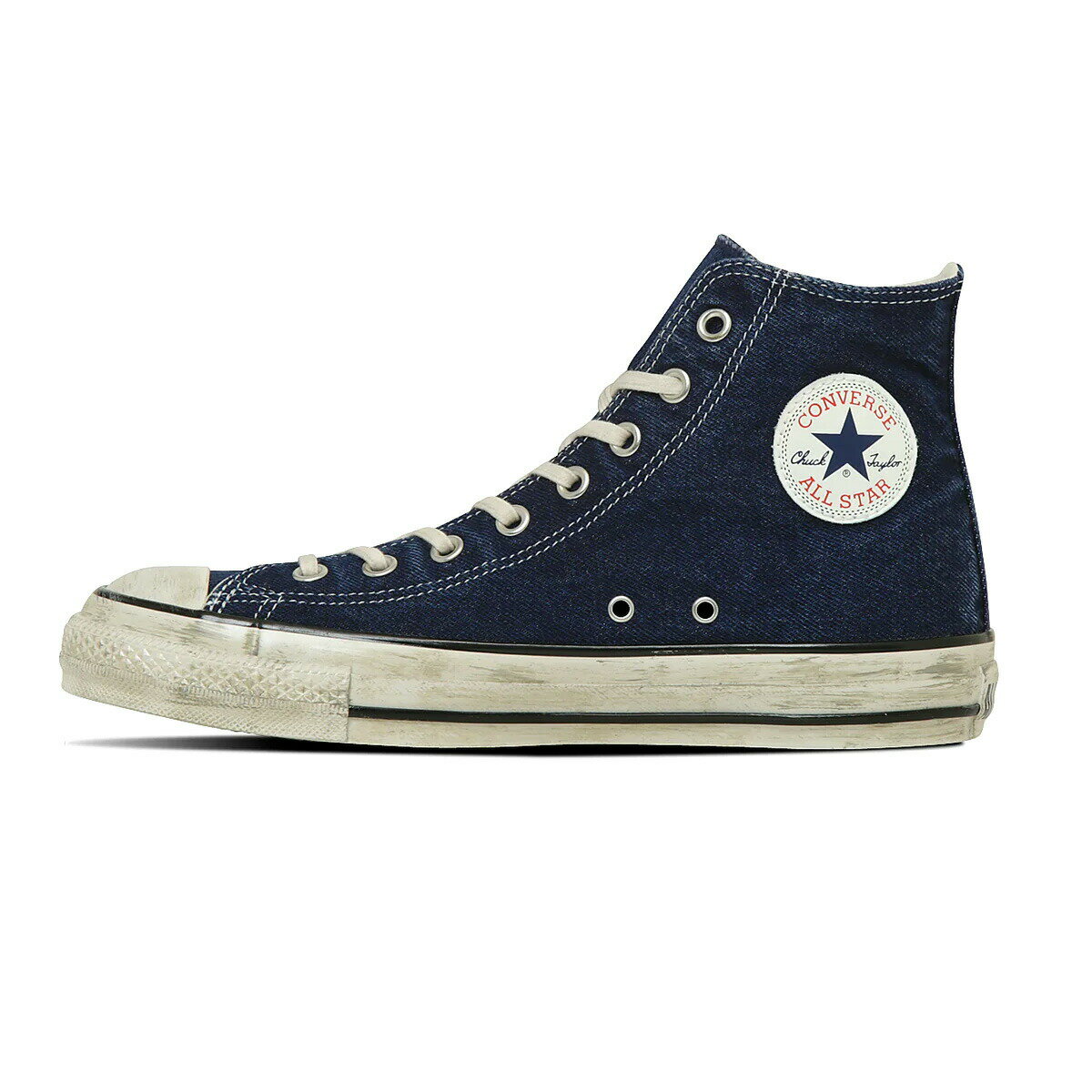 CONVERSE ALL STAR AGED FADEDDENIM AG HI 1se566(31315220) コンバース オールスター エイジド フェイデッドデニム AG HI ネイビー メンズ