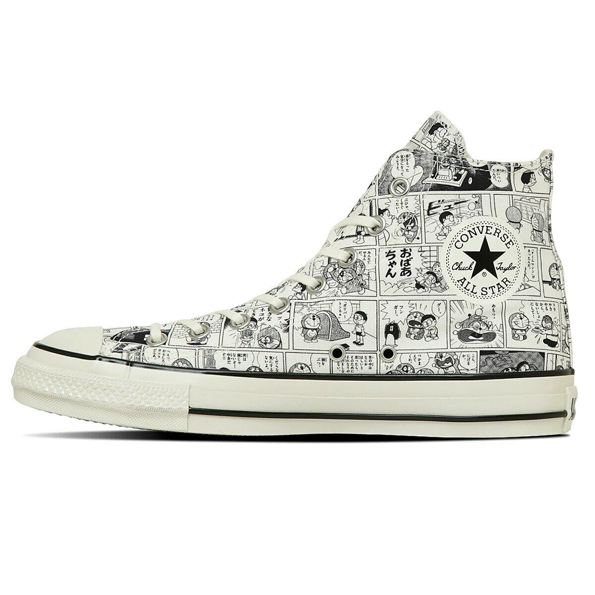 【スーパーSALE 1000円OFFクーポン】CONVERSE ALL STAR AGED CP HI / DORAEMON 1se569(31314980) コンバース オールスター エイジド CP HI / ドラえもん オフホワイト レディース メンズ