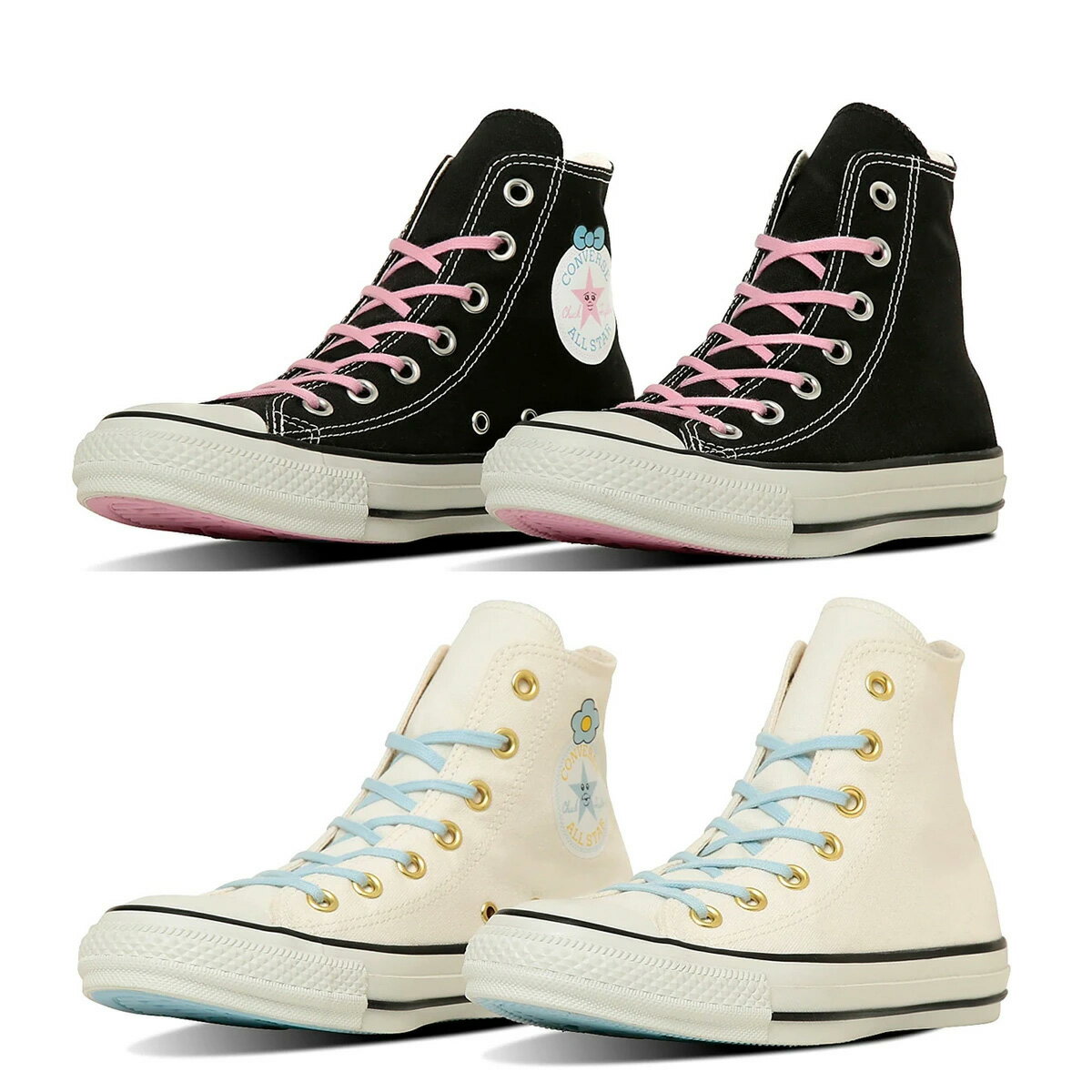【スーパーSALE 1000円OFFクーポン】CONVERSE ALL STAR CL HI / KAWAISOUNI! 1SE701(31315530) /1SE702(31315531) コンバース オールスター CL ハイ / 可哀想に！ おぱんちゅうさぎ , んぽちゃむ レディース