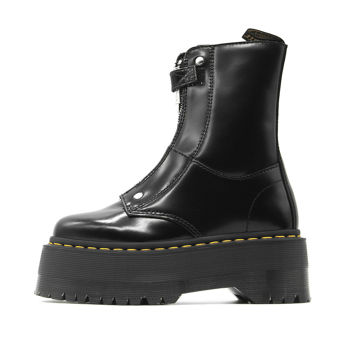Work - Dr.Martens JETTA HI MAX ZIP BOOTS BLACKE BUTTERO 30976001 ドクターマーチン ジェッタ ハイ マックス ジップ ブーツ ブラック レディース