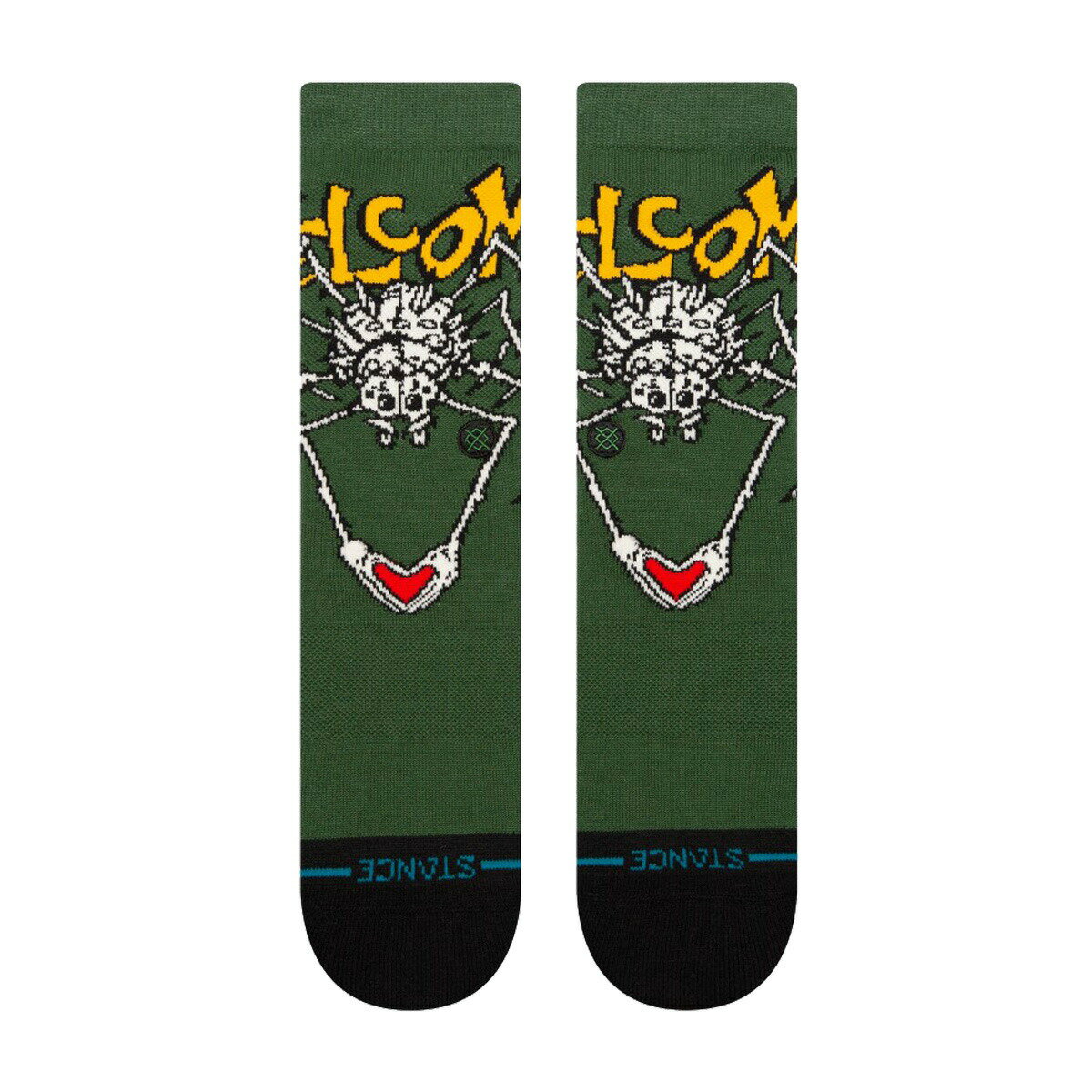STANCE WELCOME WILBUR CREW GREEN A556A24WWC スタンス グリーン ソックス