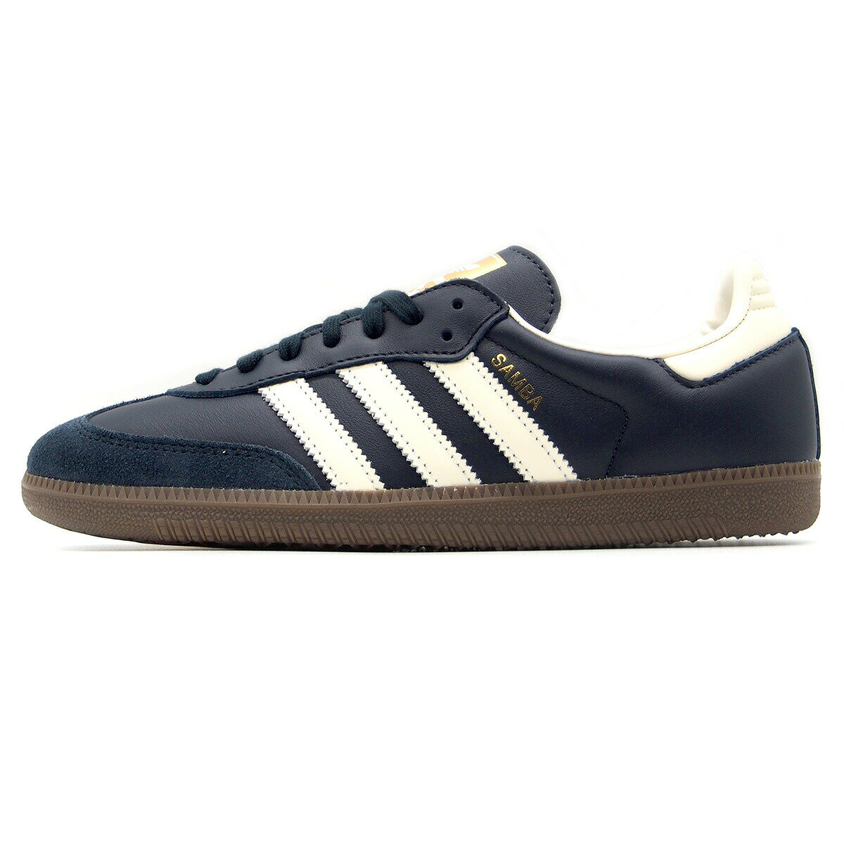 【マラソン期間P5倍!!】ADIDAS SAMBA OG NIGHT NAVY/CREAM WHITE/GUM id2056 アディダス サンバ OG ナイトネイビー/クリームホワイト/ガム レディース メンズ