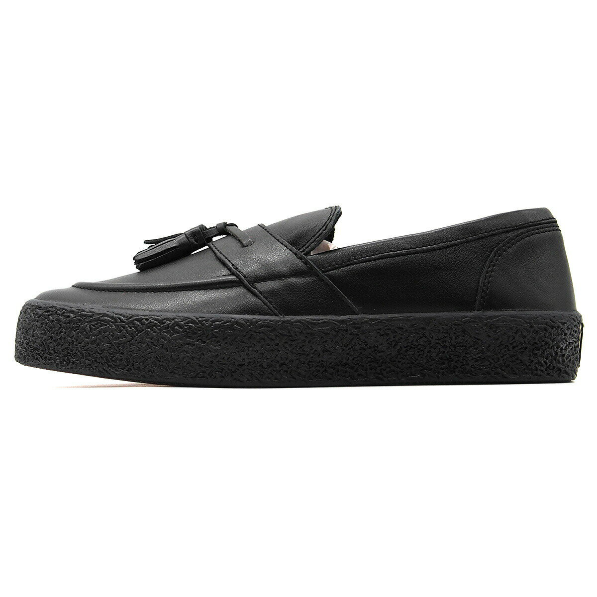 LAST RESORT AB VM005-LOAFER LEATHER VM005 BLACK/BLACK ラストリゾート エービー レザー ローファー メンズDROP20