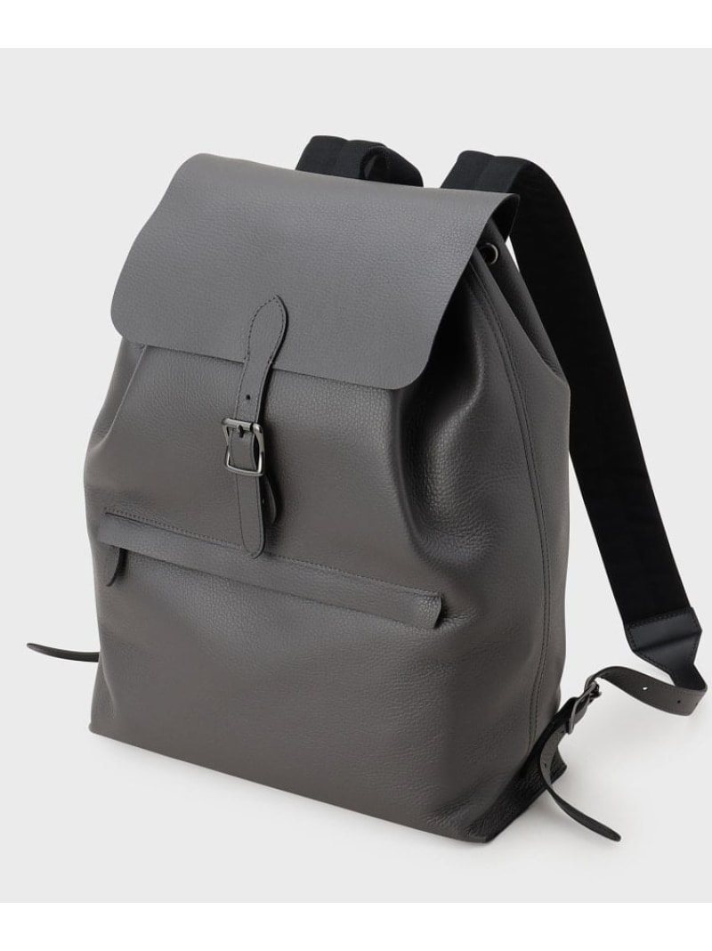 【THE FLAGSHIP】ダブルフェイス レザーリュック TAKEO KIKUCHI タケオキクチ バッグ リュック・バックパック グレー ブラック【送料無料】[Rakuten Fashion]
