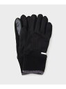 【SALE/40%OFF】【スマホ対応】ニットコンビ グローブ TAKEO KIKUCHI タケオキクチ ファッション雑貨 手袋 ブラック ベージュ ブラウン ...