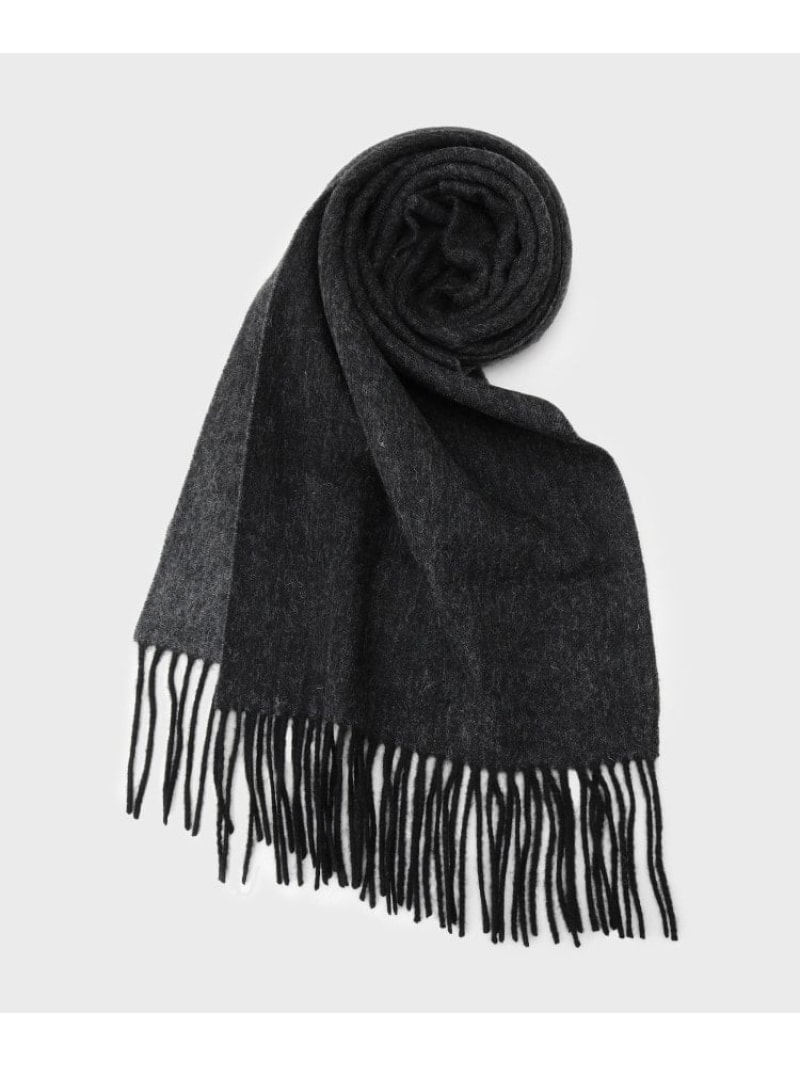 カシミヤブレンドソリッドマフラー TAKEO KIKUCHI タケオキクチ ファッション雑貨 マフラー・ストール..