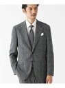 【SALE/46%OFF】【THE FLAGSHIP】ネップグレンチェック スーツ TAKEO KIKUCHI タケオキクチ スーツ・フォーマル セットアップス...
