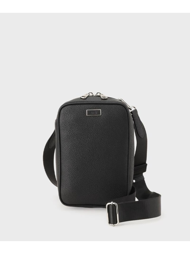 マイクロファイバークロスボディバッグ TAKEO KIKUCHI タケオキクチ バッグ ボディバッグ・ウエストポーチ ブラック ベージュ ブラウン【送料無料】[Rakuten Fashion]