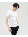 ベーシック 半袖クルーネック Tシャツ TAKEO KIKUCHI タケオキクチ インナー・ルームウェア その他のインナー・ルームウェア ホワイト グレー ブラ...