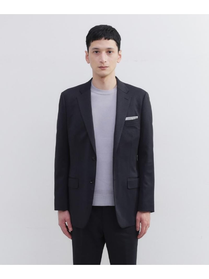 【SALE／10%OFF】楊柳カルゼ ジャケット TAKEO KIKUCHI タケオキクチ ジャケット・アウター テーラードジャケット・ブレザー ネイビー ブラック【RBA_E】【送料無料】[Rakuten Fashion]