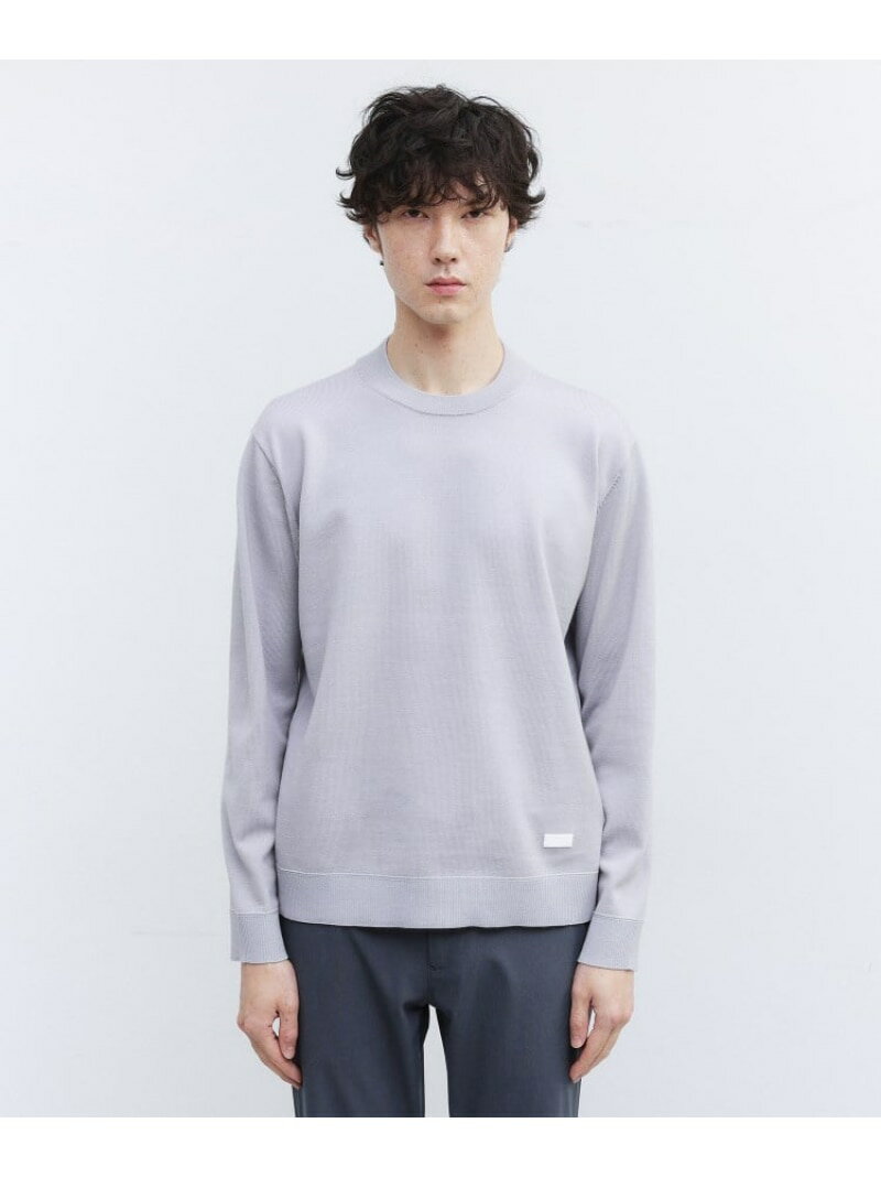 【SALE／10%OFF】【Sサイズ~】アンチピリング テーラードネック ニット TAKEO KIKUCHI タケオキクチ トップス ニット ブルー ネイビー【RBA_E】【送料無料】[Rakuten Fashion]のサムネイル