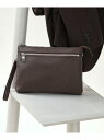 【SALE/50%OFF】【2WAY】レザー クラッチバッグ TAKEO KIKUCHI タケオキクチ バッグ クラッチバッグ ブラウン【RBA_E】【送料無料...