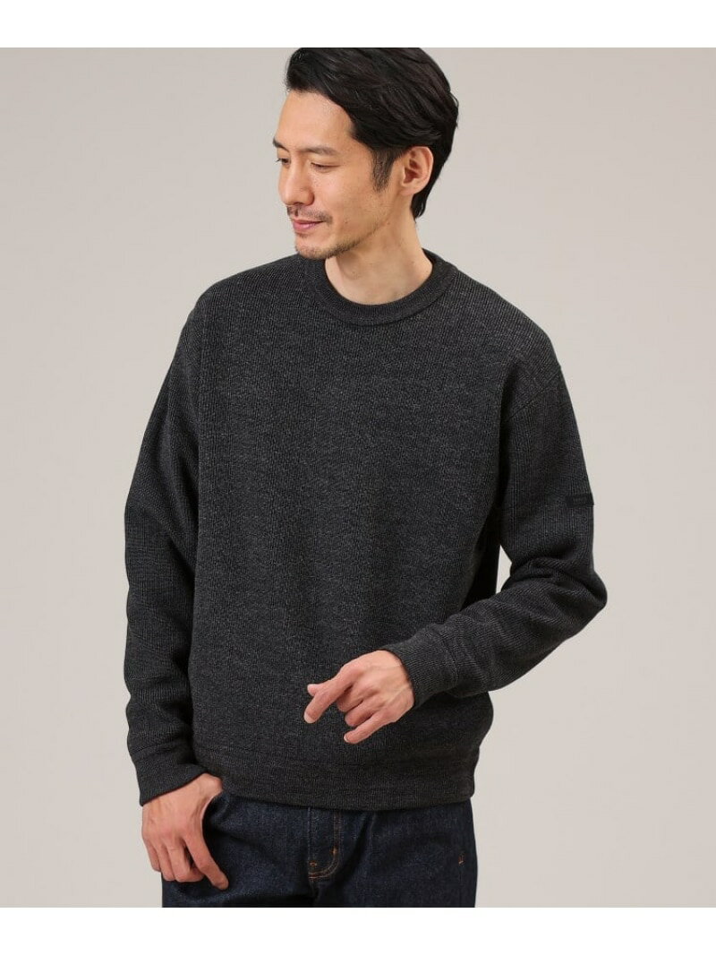 【SALE／40%OFF】ウールブレンド 徳島ニット TAKEO KIKUCHI タケオキクチ トップス ニット ブラック ブラウン ネイビー【RBA_E】【送料無料】[Rakuten Fashion]