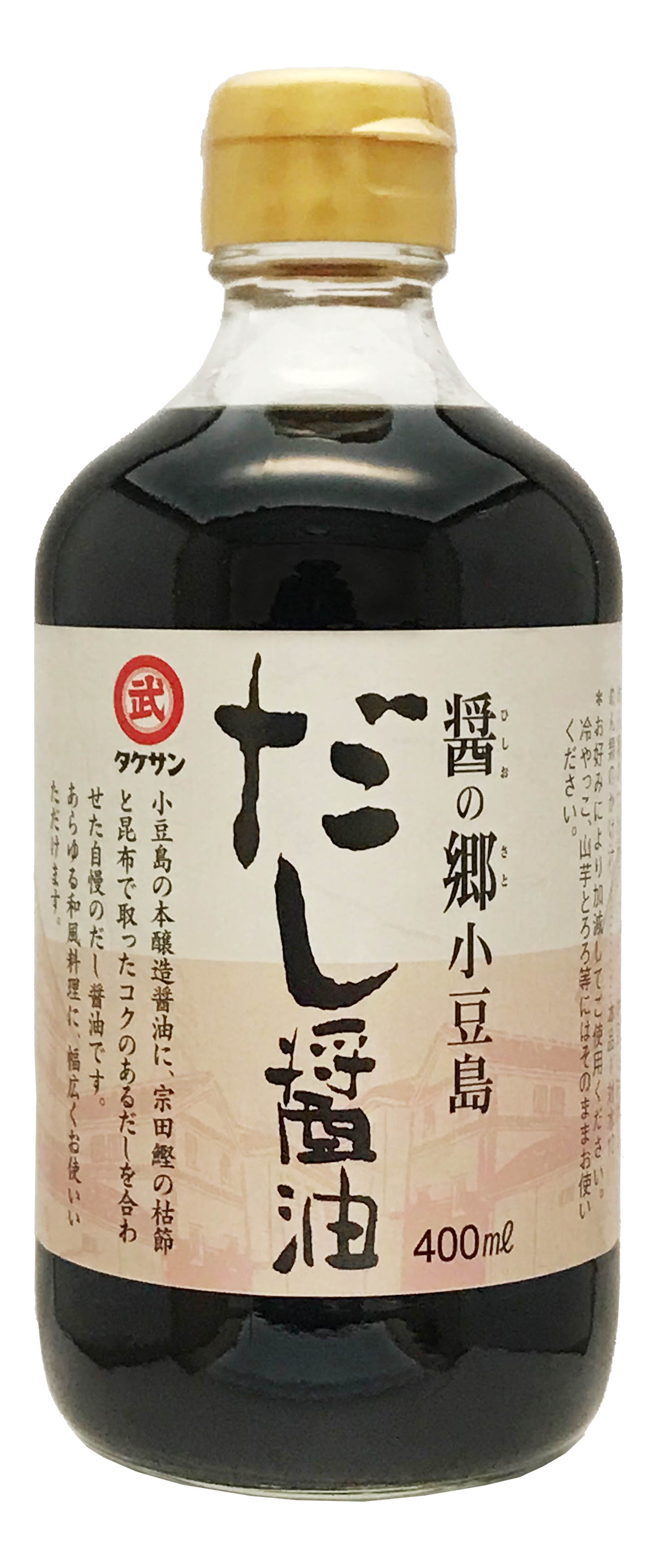 醤の郷　小豆島だし醤油　400ml 　[和風調味料　和食に便利　あらゆる和風料理に幅広くお使い頂けます　 ご自宅用 ]