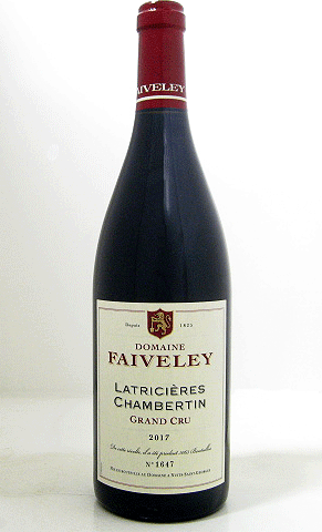 [2017] ラトリシエール・シャンベルタン 特級　ドメーヌ・フェヴレ