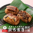 【 竹千寿 直営店 】 笹ちまき 贅沢 セット 3種 9個 18個 送料無料 | 豚角煮 鰻 和牛 おこわ 冷凍おにぎり 笹おこわ 九州 もち米 電子レンジ 簡...