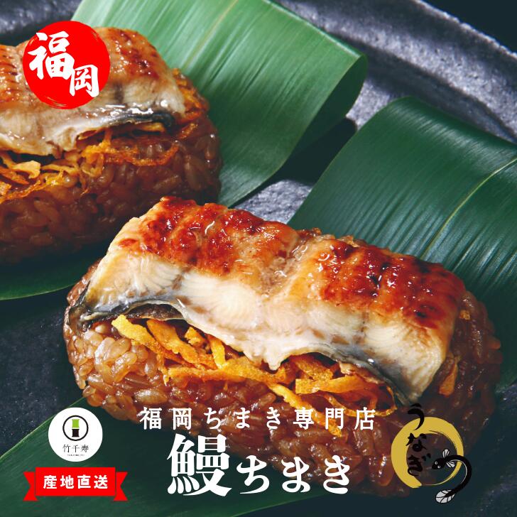 母の日 ギフト 鰻 笹ちまき お徳用 6個 竹千寿 直営ショップ レンジで簡単 【 贅沢 うなぎ グルメ 】 高級 お取り寄せ おこわ 蒲焼 | 内祝 出産 お返し 御礼 贈り物 惣菜 冷凍 福岡 ちまき 鰻ちまき 鰻おこわ 12個 個包装