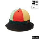 ニューエラ バケットハット メンズ レディース Crazy Pattern ハット アウトドア ツバ付き 帽子 カラフル マルチカラー NEW ERA 1430...