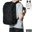 5/7限定ゲリラバーゲン 新作 アンダーアーマー バックパック リュックサック メンズ UNDER ARMOUR 30L はっ水 撥水 コーデュラ パソコン収納 1384755| 大きいサイズ 有