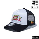 送料無料 新作 ニューエラ キャップ ユニセックス NEW ERA メッシュキャップ STREET FIGHTER II タイトルロゴ 9FORTY A-Frame 14125286 あす楽