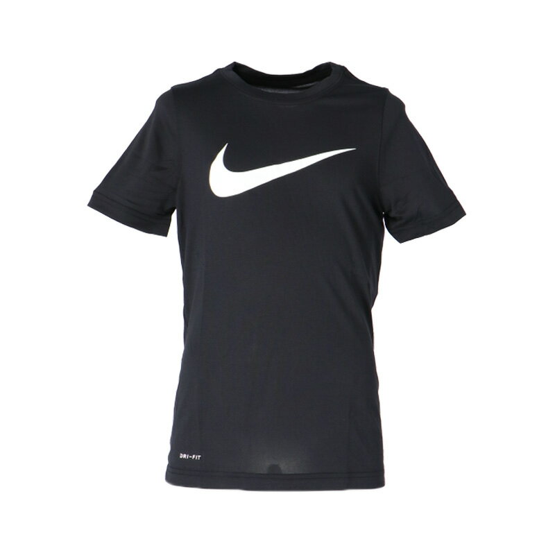 送料無料 新作 ナイキ Tシャツ 上 ジュニア NIKE 吸汗速乾 ドライ ロゴ 半袖 AR5307 BLK|スポーツウェア トレーニングウェア 男 女の子 キッズ 男の子 ドライ 速乾 スポーツ おしゃれ ブランド