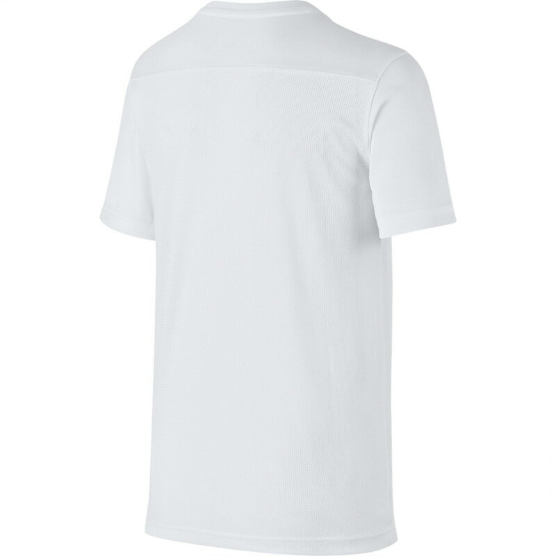 送料無料 ナイキ Tシャツ 上 ジュニア NIKE 吸汗速乾 ドライ DRI-FIT プラシャツ プラクティスシャツ BV6741 WHT|スポーツウェア トレーニングウェア 男 女の子 キッズ 男の子 スポーツ おしゃれ ブランド