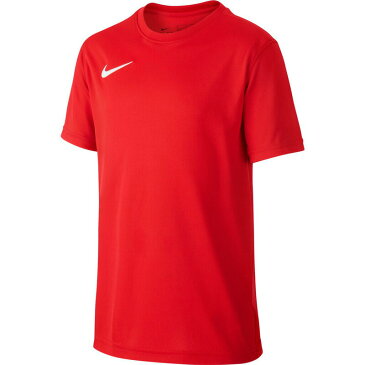 送料無料 ナイキ Tシャツ 上 ジュニア NIKE 吸汗速乾 ドライ DRI-FIT プラシャツ プラクティスシャツ BV6741 RED|スポーツウェア トレーニングウェア 男 女の子 キッズ 男の子 スポーツ おしゃれ ブランド