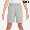 ハーフパンツ キッズ ジュニア ナイキ スポーツ 短パン クラブ スウェットパンツ NIKE FD3015 あす楽 新作| 灰色 グレー 男 女の子 スポーツウ...