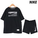 ナイキ セットアップ ジュニア Tシャツ ハーフパンツ 上下 マルチ トルフィー NIKE HJ3743 吸汗 速乾 ドライ シンプル ロゴ 短パン ショートパ...