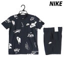マラソン最大2000円オフクーポン有! ナイキ セットアップ ジュニア Tシャツ ハーフパンツ 上下 クラブ NIKE HQ9292 コットン 綿100% 黒 ...