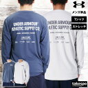 長袖 Tシャツ メンズ ロンT アンダーアーマー モチベート バック グラフィック ドライ ストレッチ バックプリント付き UNDER ARMOUR 60015...