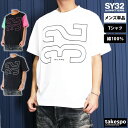 エスワイサーティトゥバイスィートイヤーズ Tシャツ メンズ 半袖 ビッグロゴ SY32 by SWEET YEARS 14136 大きいサイズ 有 スポーツウェア トレーニングウェア スポーツ おしゃれ ブランド SALE セール あす楽