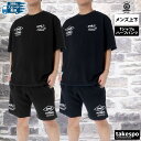 ゴレアドール Tシャツ 上下 半袖 セット トレーニングウェア 上下セット メンズ ハーフパンツ オーガンジー goleador ゆったり オーバーサイズ G2637 あす楽 新作 大きいサイズ 有 プラクティスシャツ プラシャツ スポーツウェア
