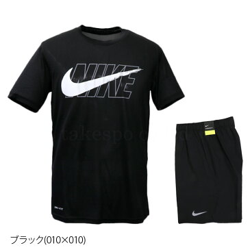 送料無料 新作 ナイキ Tシャツ・ハーフパンツ 上下 メンズ NIKE 春 夏 ビッグロゴ ドライ 吸汗速乾 半袖/ハーフ DRI-FIT BQ1908|スポーツウェア トレーニングウェア ウエア 大きいサイズ 有 セットアップ 上下セット ドライ スポーツ おしゃれ ブランド