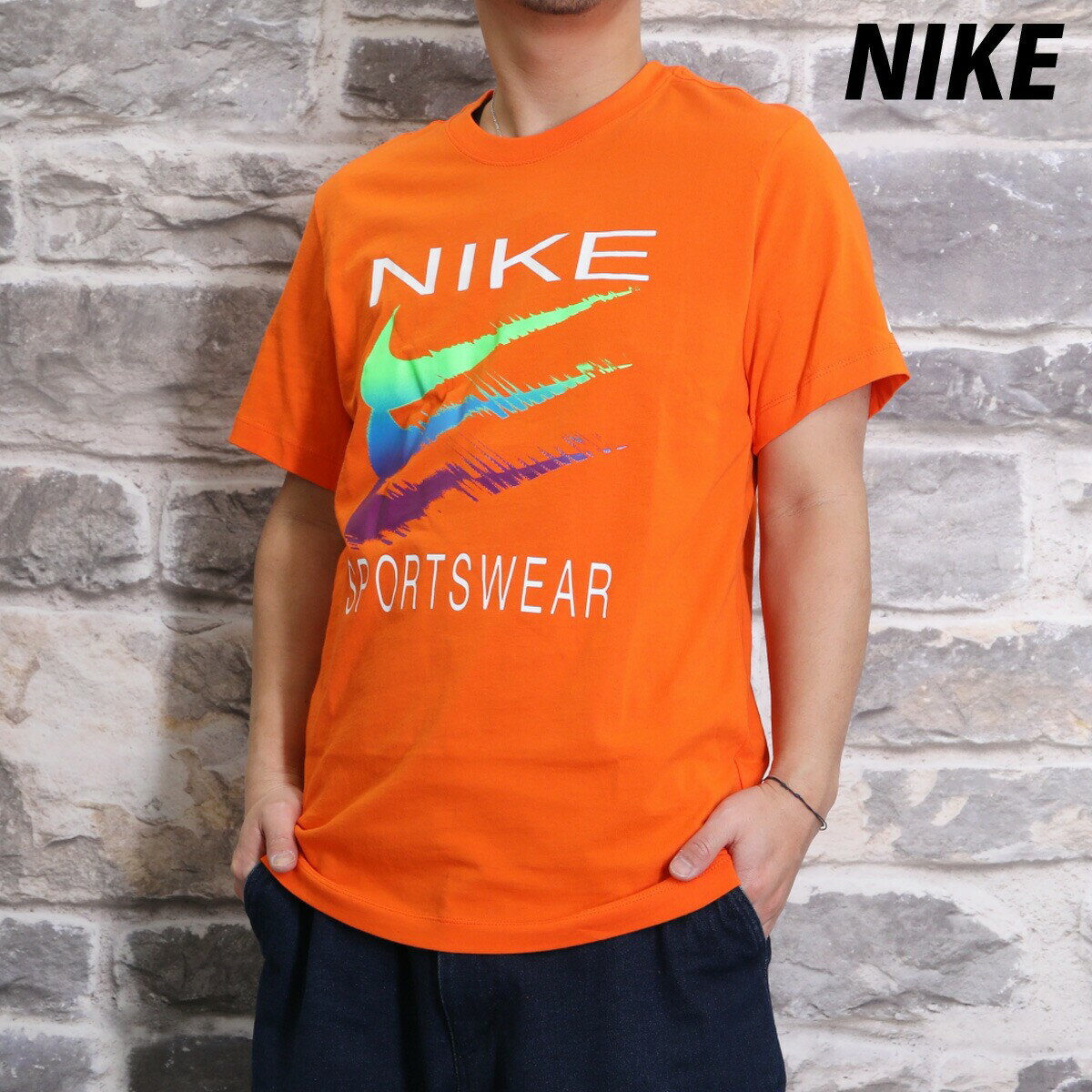 新品 ナイキ上下セットアップ Mサイズ グレー✖︎オレンジ NIKE ロゴ刺繍 楽天市場】ナイキ セットアップ(カラーオレンジ)(メンズ