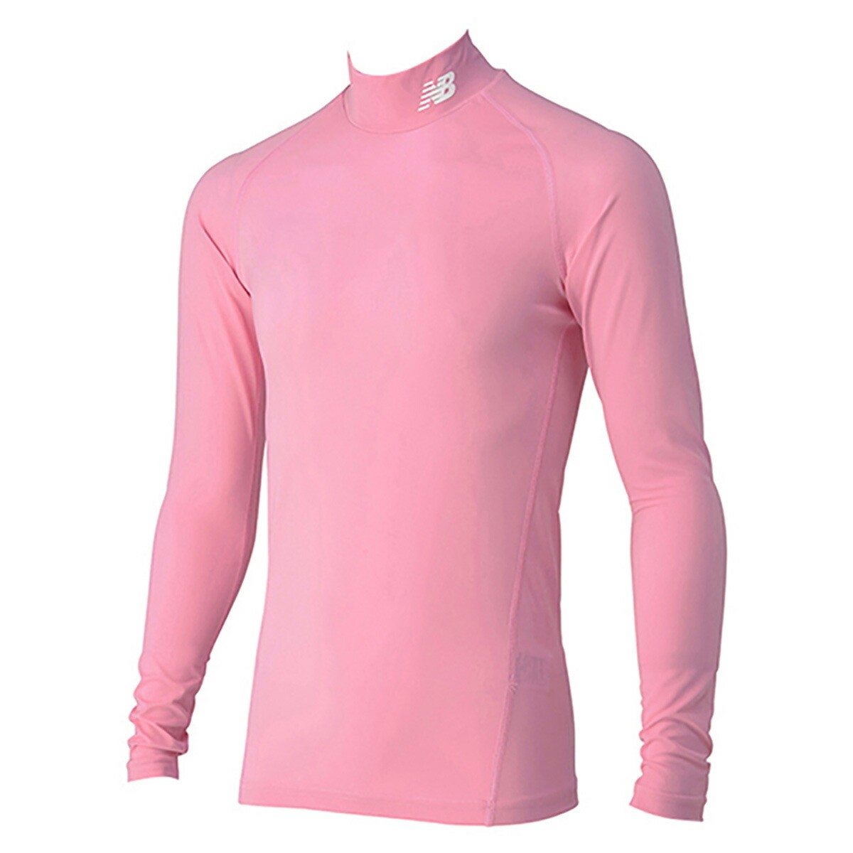 期間限定!最大3000円オフクーポン有! ニューバランス インナーシャツ メンズ ブランド 【返品交換不可】 アンダーシャツ ロングスリーブストレッチ 桃色 ピ...