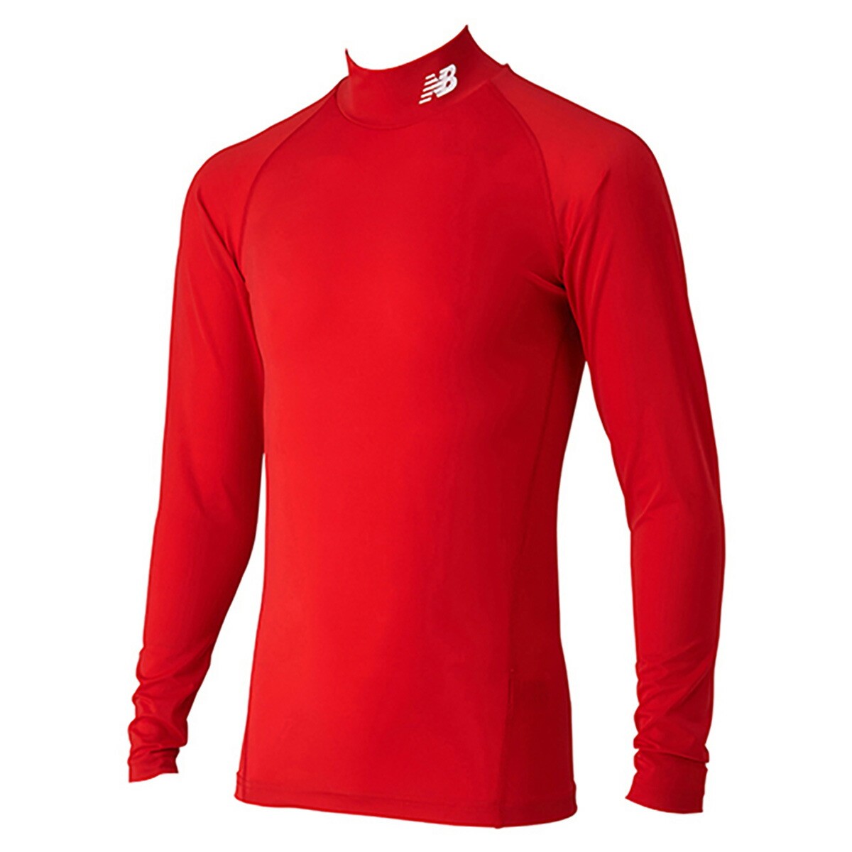期間限定!最大3000円オフクーポン有! ニューバランス インナーシャツ メンズ ブランド 【返品交換不可】 アンダーシャツ ロングスリーブストレッチ 赤 レッ...