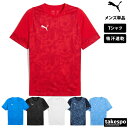 マラソン最大2000円オフクーポン! プーマ Tシャツ メンズ 半袖 サッカー 吸汗 速乾 ドライ プラクティスシャツ チームカップ PUMA 660213 大...
