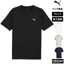 期間限定!最大3000円オフクーポン有! プーマ Tシャツ メンズ ブランド 半袖 速乾 吸水 吸汗 ドライ 黒 白 ESS PUMA 687561 大きいサイ...
