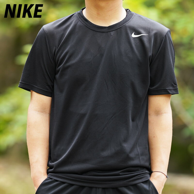 送料無料 定番 ナイキ Tシャツ 上 メンズ NIKE ドライ 吸汗速乾 半袖 DRI-FIT レジェンド 718834 BLK 春夏用| 大きいサイズ 有 スポーツウェア トレーニングウェア ドライ スポーツ おしゃれ ブランド