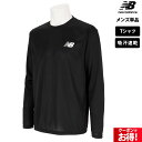 ニューバランス 長袖 Tシャツ メンズ ロンT newbalance ドライ 吸汗 速乾 AMT45402 黒 ブラック 新作 大きいサイズ 有 プラクティスシャツ プラシャツ スポーツウェア トレーニングウェア スポーツ おしゃれ ブランド(4)