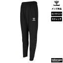 ジャージ 下 メンズ ヒュンメル ロングパンツ チーム シェブロンライン ストレッチ ダンボールニット サッカー フットサル hummel HAT8069P 新作| 大きいサイズ 有 スポーツウェア トレーニングウェア スポーツ おしゃれ ブランド