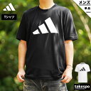 5/1〜5/6 GWポイントアップ! アディダス Tシャツ 上 メンズ adidas 半袖 ビッグロゴ AT063 SALE セール| 大きいサイズ 有 スポー...