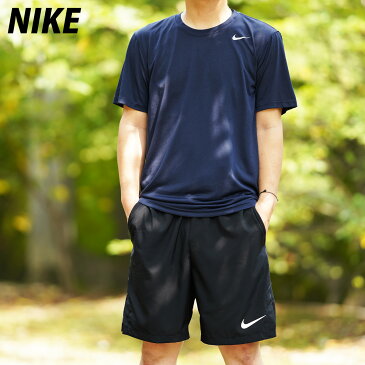 送料無料 ナイキ Tシャツ ハーフパンツ 上下 メンズ NIKE 吸汗速乾 ドライ 薄手 半袖 ハーフ DRI-FIT レジェンド 718834 NVY|スポーツウェア トレーニングウェア セットアップ 上下セット スポーツ おしゃれ ブランド