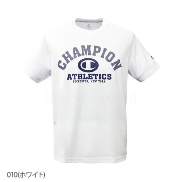 送料無料 チャンピオン Tシャツ 上 メンズ Champion UVカット ドライ 抗菌 防臭 吸水速乾 半袖 C3MS336|スポーツウェア トレーニングウェア 大きいサイズ 有 ドライ スポーツ おしゃれ ブランド