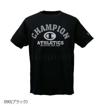 送料無料 チャンピオン Tシャツ 上 メンズ Champion UVカット ドライ 抗菌 防臭 吸水速乾 半袖 C3MS336|スポーツウェア トレーニングウェア 大きいサイズ 有 ドライ スポーツ おしゃれ ブランド